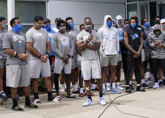 Lions realizan protesta tras ataque contra Jacob Bkale