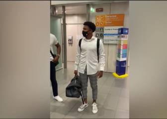 El arribo de McKennie a Turín para firmar con Juventus