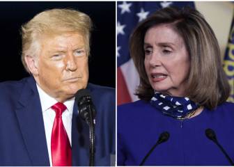 Trump firmaría rescate de 1.3 billones, Pelosi quiere uno de 2.2