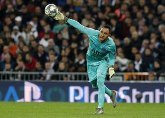 Keylor Navas celebra su primer año con el PSG