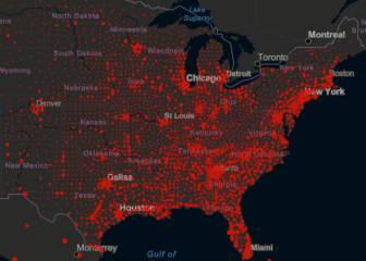 Casos y muertes por estado de coronavirus en USA; 4 de septiembre
