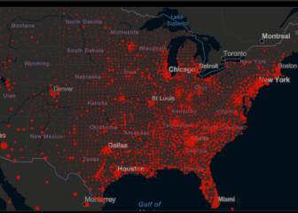 Casos y muertes por estado de coronavirus en USA; 11 de septiembre