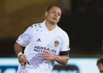 Chicharito volvió a jugar en el empate del Galaxy con San Jose