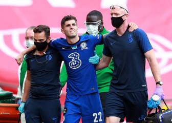 Pulisic podría perderse el juego ante el Liverpool por lesión