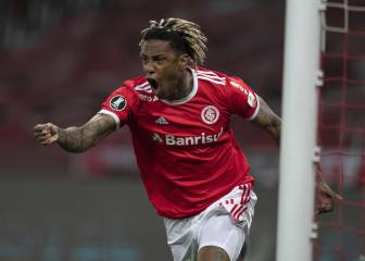 El primer gol del Inter en el regreso de la Libertadores