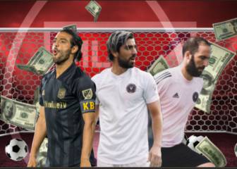 Higuaín ya está entre los más valiosos de la MLS