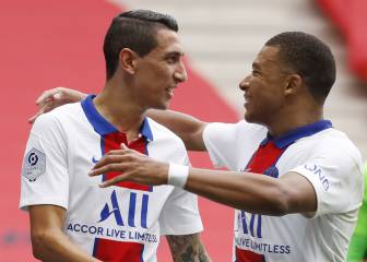 Jugada magistral de Mbappé y Di María pone el 2-0 para PSG