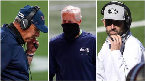 Multas a 49ers, Seahawks y Broncos por mal uso de máscaras por parte de coaches