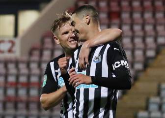 ¡Lo extrañan en Atlanta! Almirón se luce con Newcastle