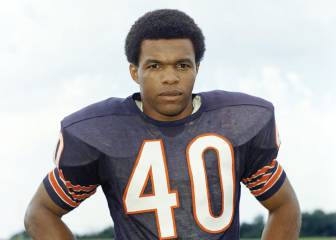 Falleció Gale Sayers, leyenda de los Bears