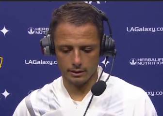 Chicharito se muestra decepcionado ante el resultado