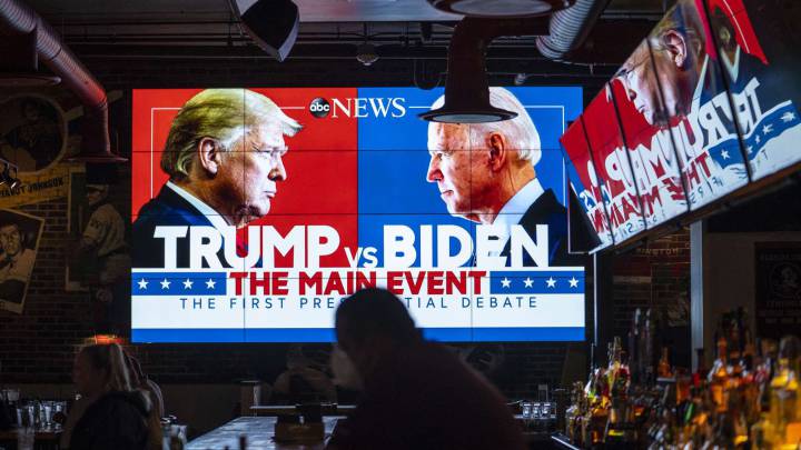 Debate Trump - Biden: ¿quién ganó según las encuestas?