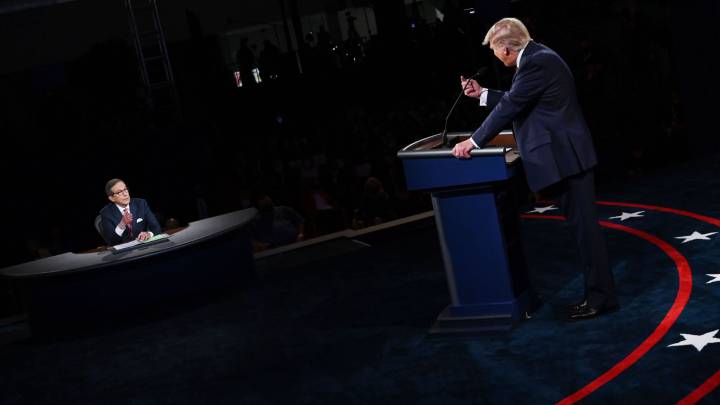 ¿Qué declaraciones cruzaron Donald Trump y el moderador Chris Wallace?