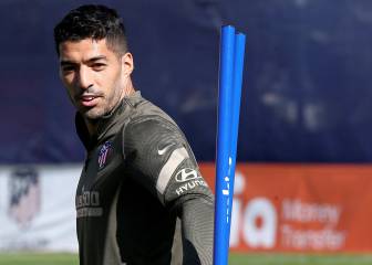Luis Suárez suma su primera titularidad como colchonero