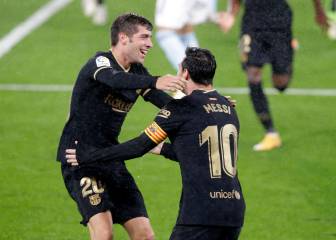 Sergi Roberto anota el tercero y ya es goleada del Barca