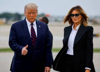 Donald y Melania Trump dan positivo en prueba de COVID