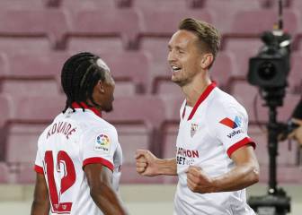 Así fue el gol de Luuk de Jong; Barcelona 0 - 1 Sevilla