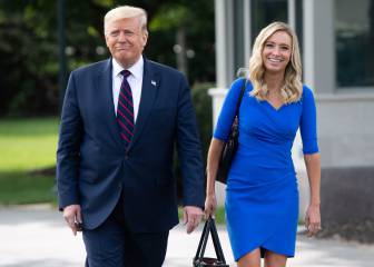 Kayleigh McEnany, vocera de Trump, da positivo por covid