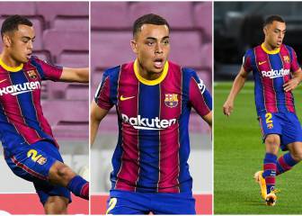 El debut de Sergiño Dest con Barcelona en imágenes