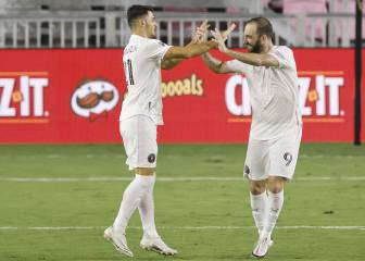 Higuaín se estrena en la MLS con un golazo y Miami gana