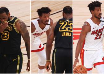 En imágenes: Butler opaca a LeBron y forza al sexto juego