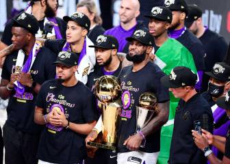 LA Galaxy y LAFC felicitan a Lakers por su campeonato