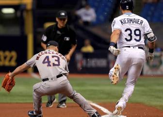 Rays celebraron triunfo en la ALDS burlándose de los Astros