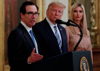 Trump y Mnuchin, dispuestos a negociar con los demócratas