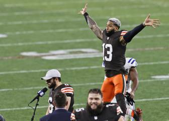 Browns y Odell Beckham Jr. arrojan pruebas negativas