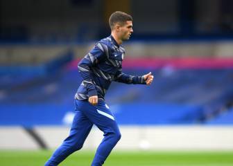 Pulisic debuta como el 10 del Chelsea en Champions