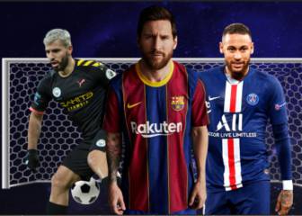 Los jugadores latinos con más goles en Champions League