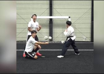 Llevaron la técnica de Zlatan a otro nivel