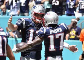 Reporte: Antonio Brown se reúne con Brady en Tampa