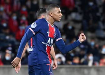 Mbappé marca doblete y PSG consuma la goleada