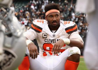 Browns temen que Myles Garrett tenga lesión grave