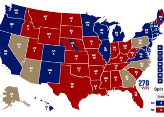 Elecciones USA 2020 mapa de resultados: ¿Quién está ganando en cada estado?