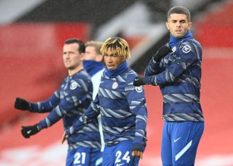 Pulisic ya entrena con el Chelsea tras una lesión 