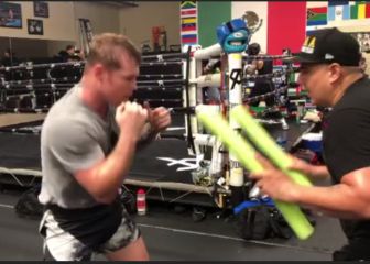 Canelo parece estar en buena forma y así lo comparte