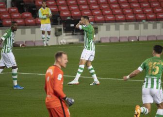 Así fue el descuento del Betis gracias al gol de Loren