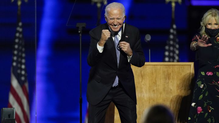 Joe Biden canta victoria: "La demonización en EEUU acaba aquí"