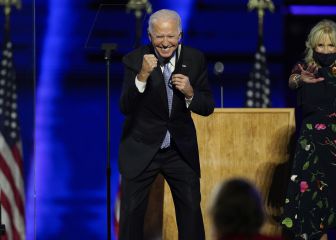 Joe Biden canta victoria: 