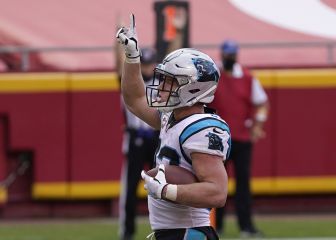 Reporte: Complicado que McCaffrey juegue contra Bucs