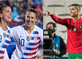 Las seleccionadas de USWNT con más goles que Cristiano