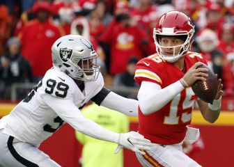 Mahomes ansía la revancha ante los Raiders