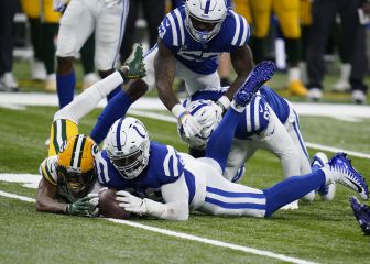 WR de GB recibió amenazas de muerte tras fumble vs Colts
