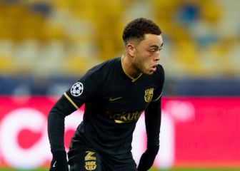 Sergiño Dest marca su primer gol con el Barcelona