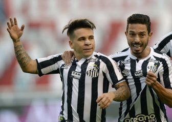 Soteldo marcó el primer gol en los octavos de Libertadores