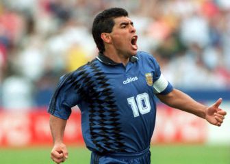 USA fue testigo del último gol de Maradona en mundiales