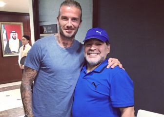 David Beckham: “Diego Maradona era un genio puro”