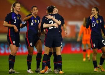 USWNT vuelve a las canchas con triunfo ante Holanda